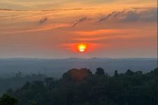 Berburu Senja dan Primata...