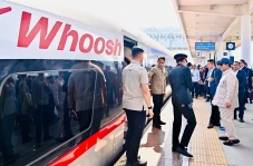 Prabowo Kembali ke Jakarta...