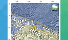 Gempa M6,4 Guncang Sarmi...