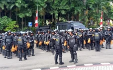 Jelang Demo di Polda...