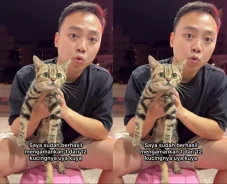 Kucing Uya Kuya Diselamatkan...