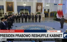 Reshuffle Kabinet, Prabowo...