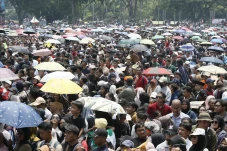 Hadiri HUT ke-80 TNI...