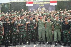 TNI AD Bersama SAF Gelar...