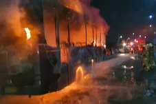 Kebakaran Bus Royal...