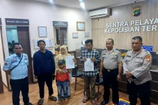 Personel Polres Priok...