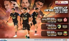Debut Dewa United di...