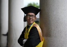 Kisah Rizal, Lulus Magister...