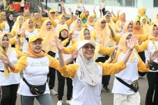 Gelar Senam Sehat Bersama...