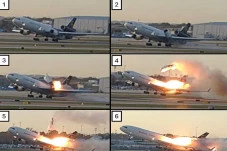 Momen Horor Mesin Boeing...