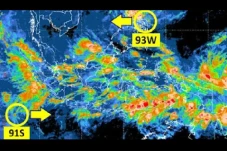 2 Bibit Siklon 93W dan...