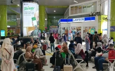 Libur Nataru, Suasana...