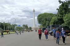 Monas Jadi Favorit Liburan...