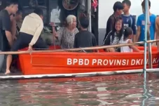 Banjir di Pegangsaan...