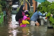 Banjir di Kebon Pala...