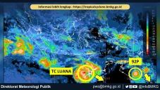 Siklon Tropis LUANA...