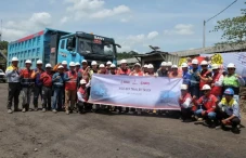 MHU Uji Coba Truk Angkut...