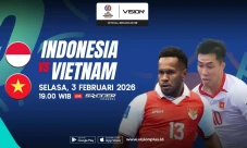 Indonesia Hadapi Vietnam...