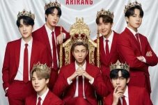 Konser BTS di Gwanghwamun...