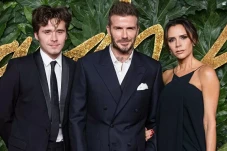David dan Victoria Beckham...