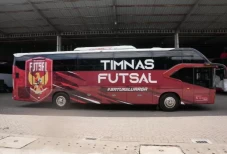 Bus Timnas Futsal Indonesia...