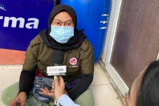 Terima Bantuan Masker,...