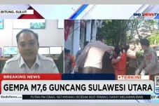 Gempa Bitung M7,6 Akibatkan...