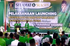 Buka Muscab Sumut, Mardiono...