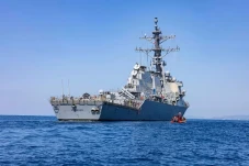 Kapal Perang USS Higgins...