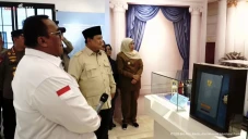 Prabowo Tiba di Museum...