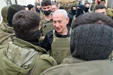 PM Israel Netanyahu...
