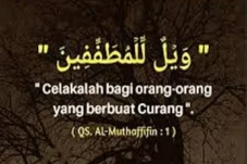 Curang dalam Islam:...