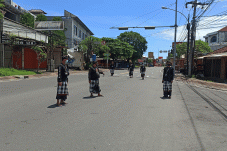 Patroli Pecalang Saat...