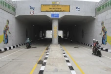 Uji Coba Terowongan...