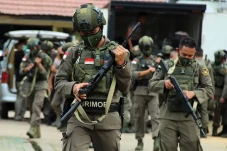 Kepulangan Satgas Pamrahwan...