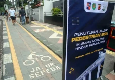 Penutupan Jalur Pedestrian...