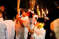 Pawai Obor Sambut Ramadhan...