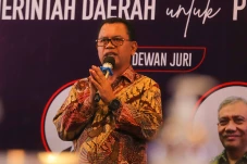 Bupati Toba Poltak Sitorus...