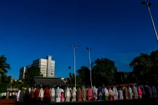 Potret Salat Idul Adha...