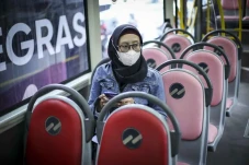 Bus Transjakarta Pink...