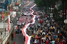 Kirab Bendera Merah...