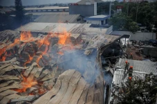 Kebakaran Gudang Triplek...