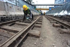 Relokasi Rel Trem Tertua...