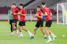 Timnas Indonesia Gelar...