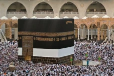 Potret Jamaah Haji Jalani...