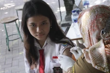 Imunisasi Siswa SDN...
