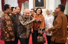 Momen Hangat Para Menteri...