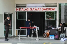 Ledakan di RS Eka Hospital...