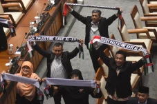 Dukung Palestina, Anggota...