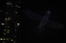 Atraksi Formasi Drone...